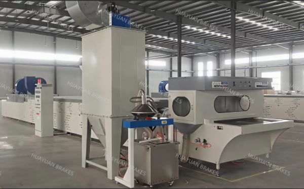 Automatic Powder Spraying Line for Brake Pads